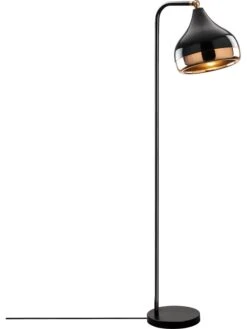 Standleuchte In Schwarz/ Gold - (B)17 X (H)120 X (T)30 Cm 7 Standleuchte In Schwarz/ Gold - (B)17 X (H)120 X (T)30 Cm -BRILLIANT Verkäufe opviq standleuchte in schwarz gold b 17 x h 120 x t 30 cm 2