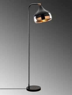 Standleuchte In Schwarz/ Gold - (B)17 X (H)120 X (T)30 Cm 8 Standleuchte In Schwarz/ Gold - (B)17 X (H)120 X (T)30 Cm -BRILLIANT Verkäufe opviq standleuchte in schwarz gold b 17 x h 120 x t 30 cm 3