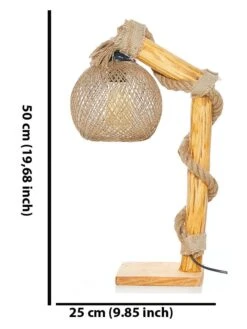 Tischleuchte "Canata" In Natur - (B)25 X (H)50 Cm -BRILLIANT Verkäufe opviq tischleuchte canata in natur b 25 x h 50 cm 4