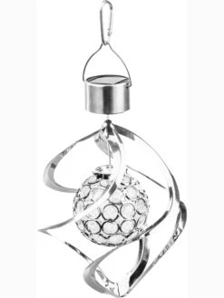 LED-Solar-Windspiel Mit Farbwechsel - (H)23 X Ø 16 Cm