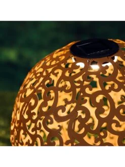 Solar-Dekokugel In Gold - Ø 28,5 Cm -BRILLIANT Verkäufe profigarden solar dekokugel in gold o 28 5 cm 2