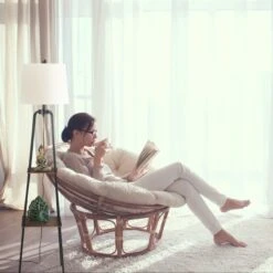 Stehlampe In Beige/ Schwarz - (H)153 X Ø 35 Cm -BRILLIANT Verkäufe relaxdays stehlampe in beige schwarz h 153 x o 35 cm 2