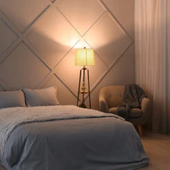 Stehlampe In Beige/ Schwarz - (H)153 X Ø 35 Cm -BRILLIANT Verkäufe relaxdays stehlampe in beige schwarz h 153 x o 35 cm 4