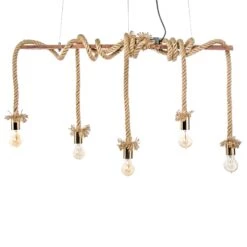 Hängeleuchte SEVEN SEAS In Natur - 90 X 112 X 25cm