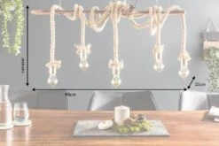 Hängeleuchte SEVEN SEAS In Natur - 90 X 112 X 25cm -BRILLIANT Verkäufe riess ambiente de hangeleuchte seven seas in natur 90 x 112 x 25cm 8