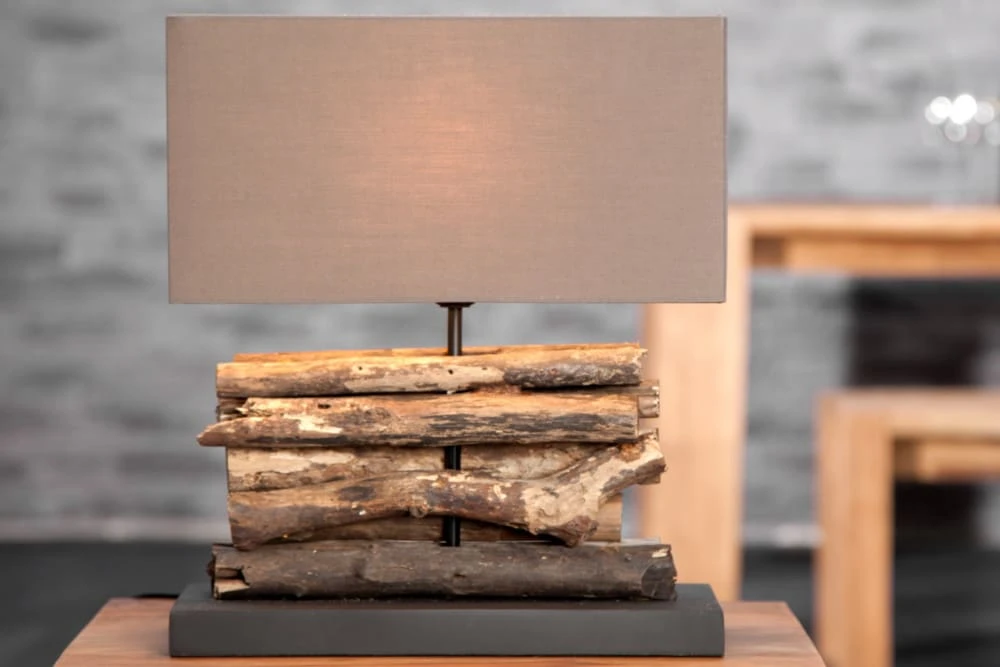 Tischleuchte PERIFERE In Braun - 35 X 40 X 15cm 2 Tischleuchte PERIFERE In Braun - 35 X 40 X 15cm – Bild 2