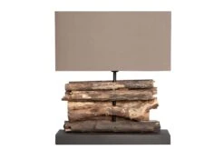 Tischleuchte PERIFERE In Braun - 35 X 40 X 15cm 15 Tischleuchte PERIFERE In Braun - 35 X 40 X 15cm -BRILLIANT Verkäufe riess ambiente de tischleuchte perifere in braun 35 x 40 x 15cm 7