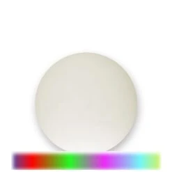 Leuchtkugel LED GLOBE RGB In Weiß - 30cm