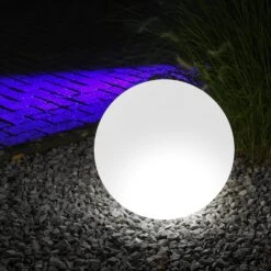 Leuchtkugel LED GLOBE RGB In Weiß - 40cm -BRILLIANT Verkäufe satisfire leuchtkugel led globe rgb in weiss 40cm 6