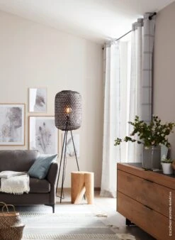 Stehleuchte Calla In Schwarz - (H) 165 Cm X Ø 40 Cm 13 Stehleuchte Calla In Schwarz - (H) 165 Cm X Ø 40 Cm -BRILLIANT Verkäufe schoner wohnen stehleuchte calla in schwarz h 165 cm x o 40 cm 6