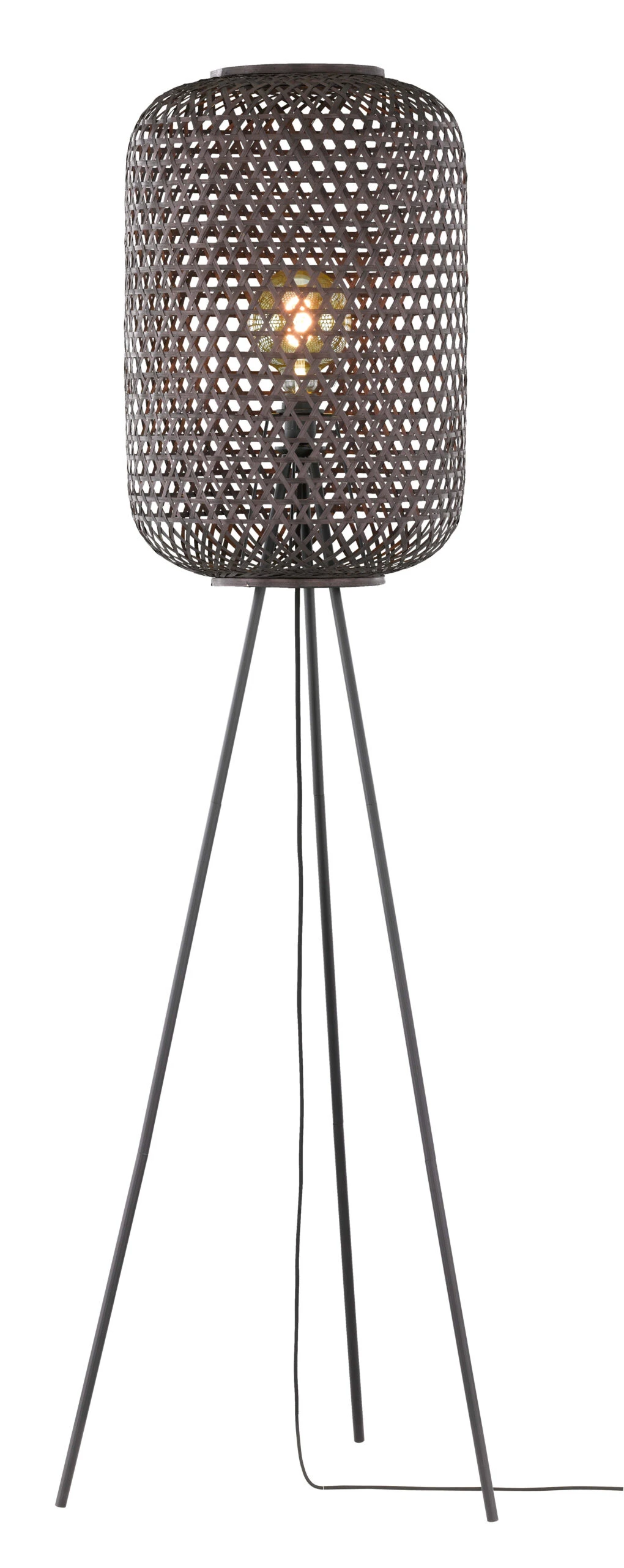 Stehleuchte Calla In Schwarz - (H) 165 Cm X Ø 40 Cm 1 Stehleuchte Calla In Schwarz - (H) 165 Cm X Ø 40 Cm