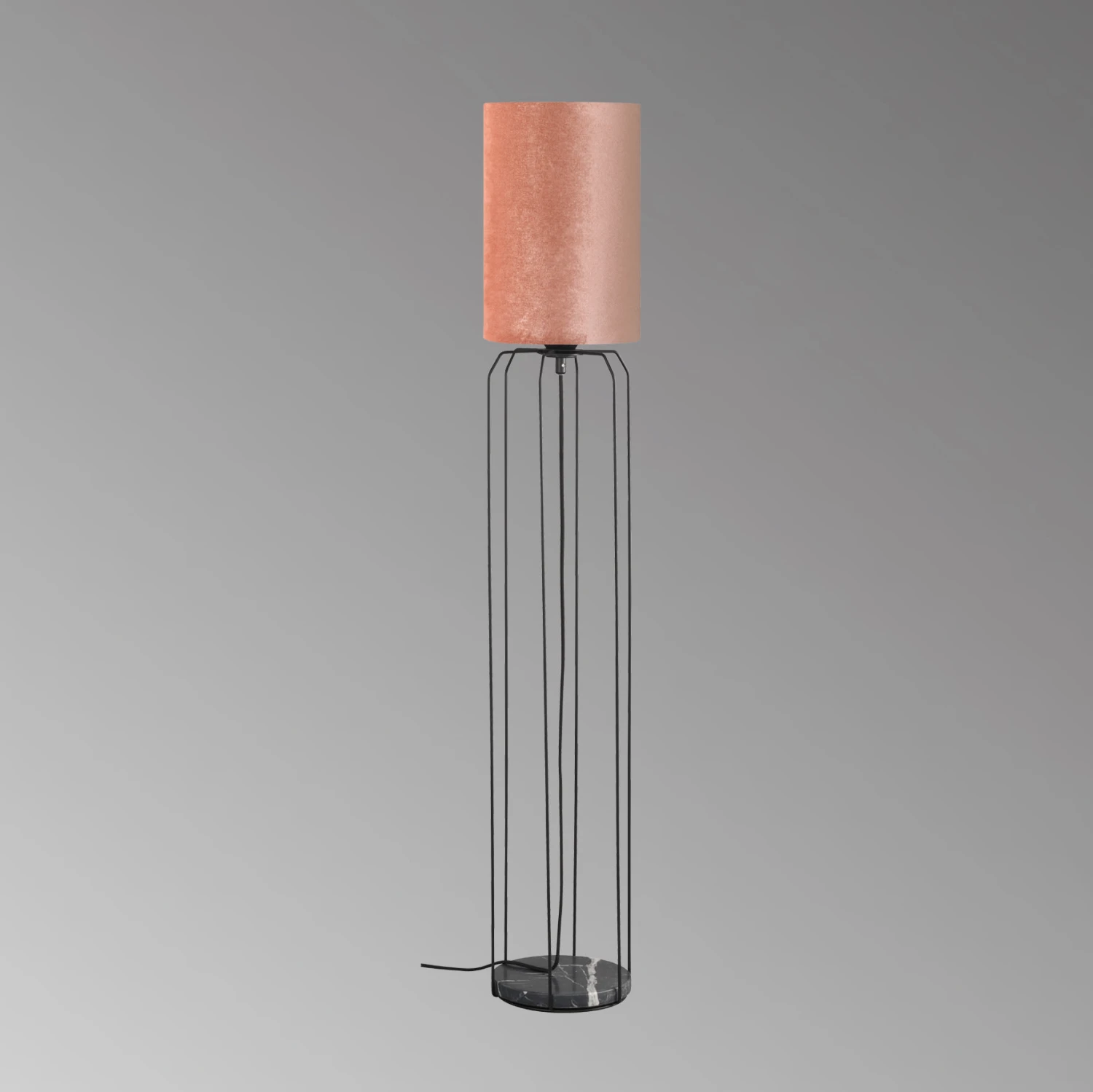 Stehleuchte Grace In Schwarz - (H) 114 Cm X Ø 20 Cm 3 Stehleuchte Grace In Schwarz - (H) 114 Cm X Ø 20 Cm – Bild 3