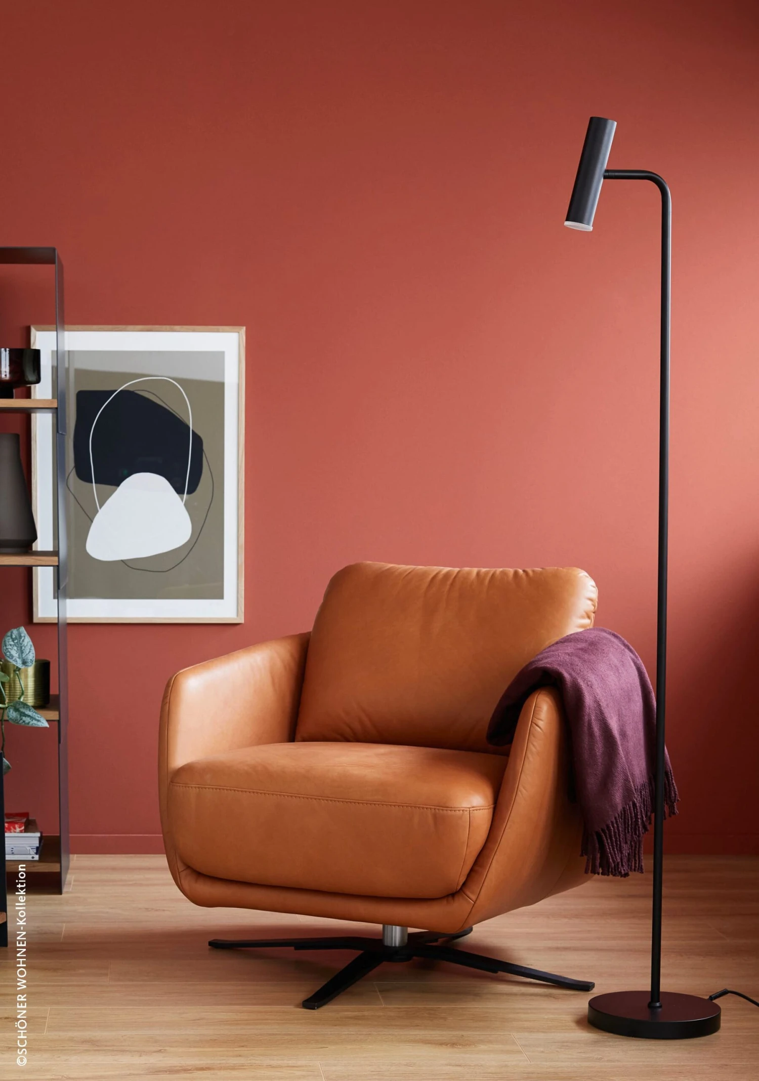 Stehleuchte Stina In Schwarz - (H) 154 Cm X Ø 23 Cm 11 Stehleuchte Stina In Schwarz - (H) 154 Cm X Ø 23 Cm – Bild 11