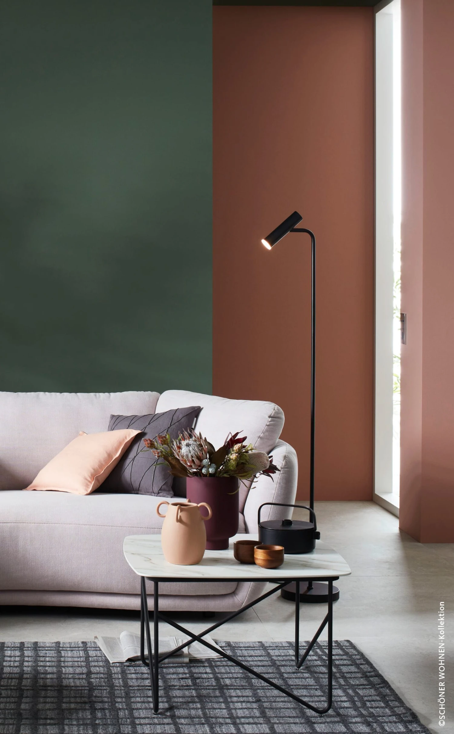 Stehleuchte Stina In Schwarz - (H) 154 Cm X Ø 23 Cm 8 Stehleuchte Stina In Schwarz - (H) 154 Cm X Ø 23 Cm – Bild 8