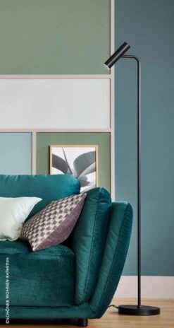 Stehleuchte Stina In Schwarz - (H) 154 Cm X Ø 23 Cm 24 Stehleuchte Stina In Schwarz - (H) 154 Cm X Ø 23 Cm -BRILLIANT Verkäufe schoner wohnen stehleuchte stina in schwarz h 154 cm x o 23 cm 9