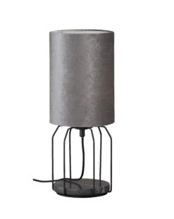 Tischleuchte Grace In Schwarz - (H) 22 Cm X Ø 17 Cm