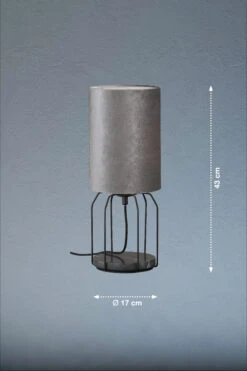 Tischleuchte Grace In Schwarz - (H) 22 Cm X Ø 17 Cm 14 Tischleuchte Grace In Schwarz - (H) 22 Cm X Ø 17 Cm -BRILLIANT Verkäufe schoner wohnen tischleuchte grace in schwarz h 22 cm x o 17 cm 3