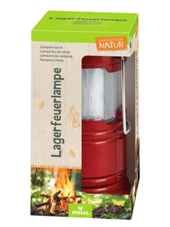 Lagerfeuerlampe "Expedition Natur" In Rot - (H)14,5 X Ø 7 Cm -BRILLIANT Verkäufe verlag lagerfeuerlampe expedition natur in rot h 14 5 x o 7 cm 4